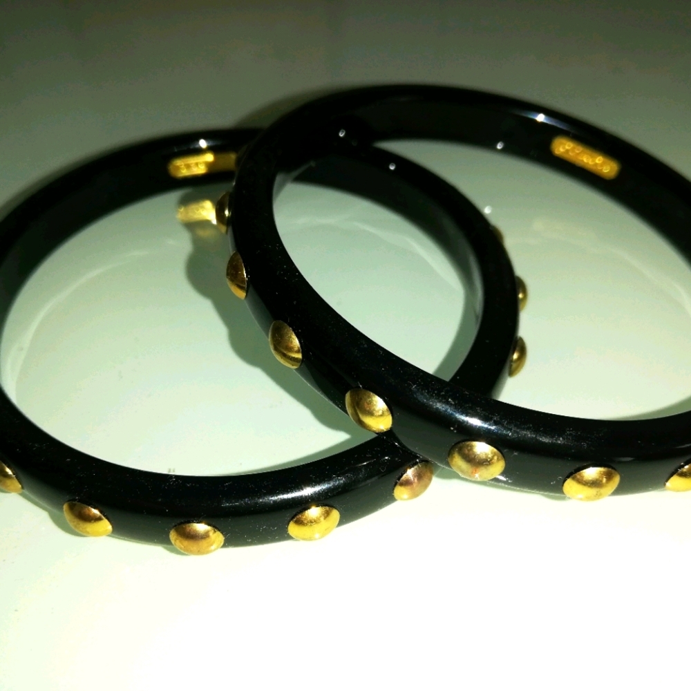 Coach: set of 2 bangles